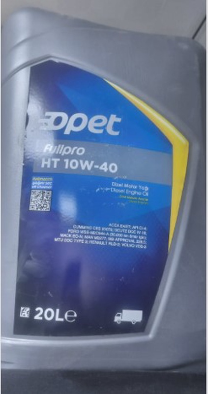 Масло Opet 10/40 20L